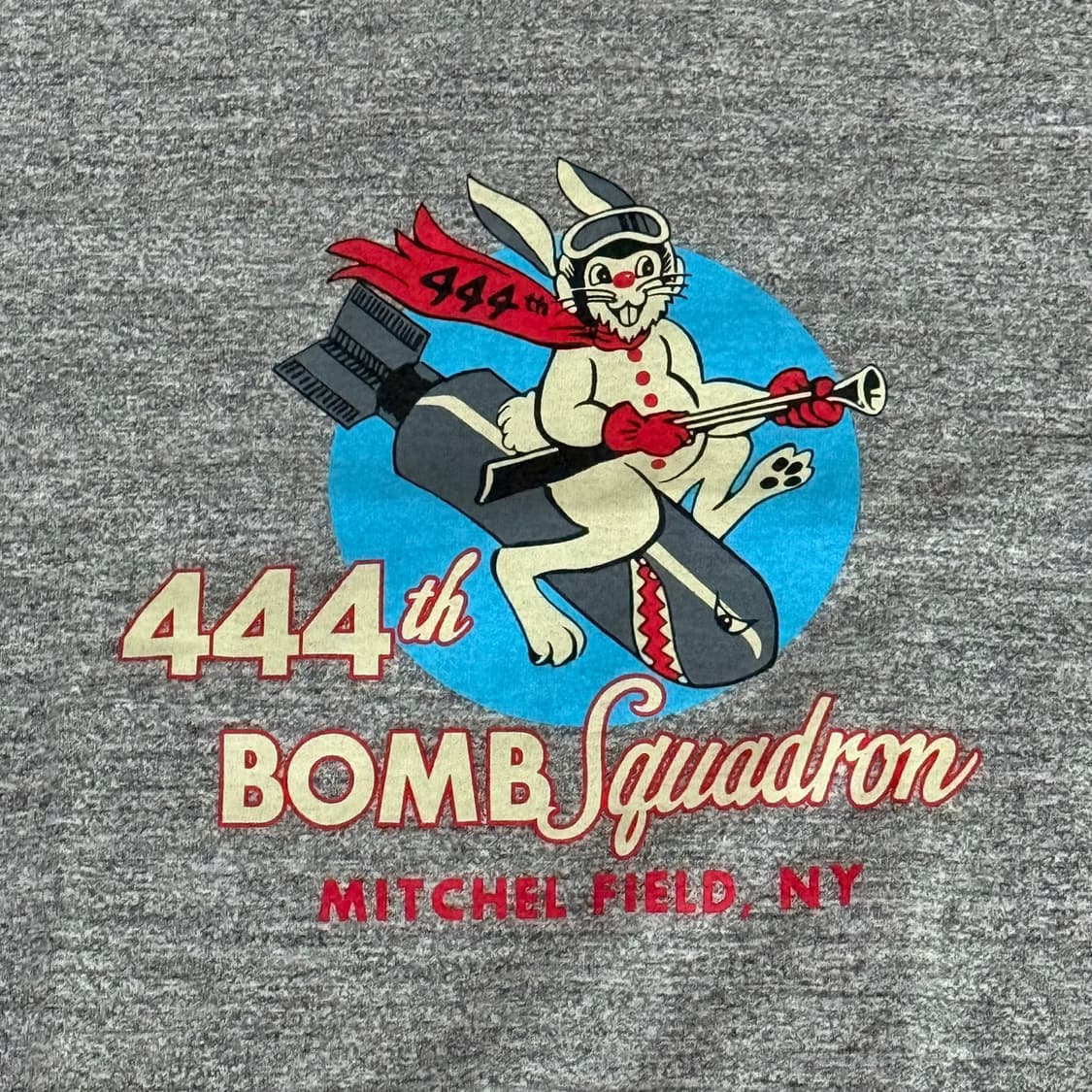 버즈릭슨 티셔츠 그레이 XXL 444th Bomb SQ 상품이미지2