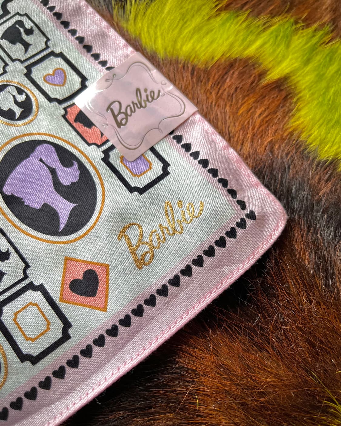 Barbie Official Pink Print Bandana Scarf 상품이미지10