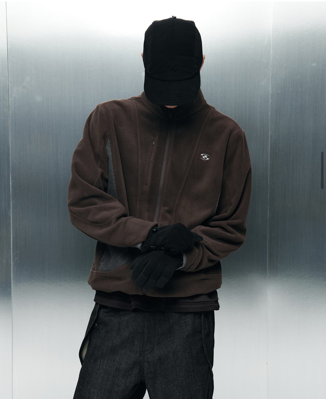 산산기어 플리스 자켓 브라운 상품이미지1