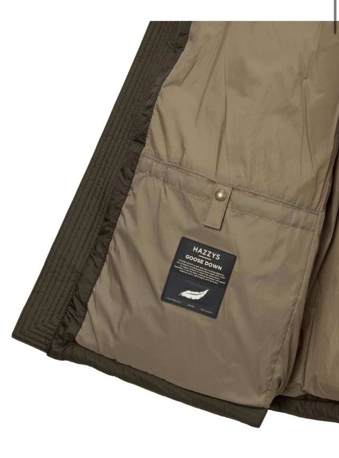 헤지스 카라코람 구스다운 패딩 점퍼 100사이즈 새상품 판매합니다. 상품이미지8