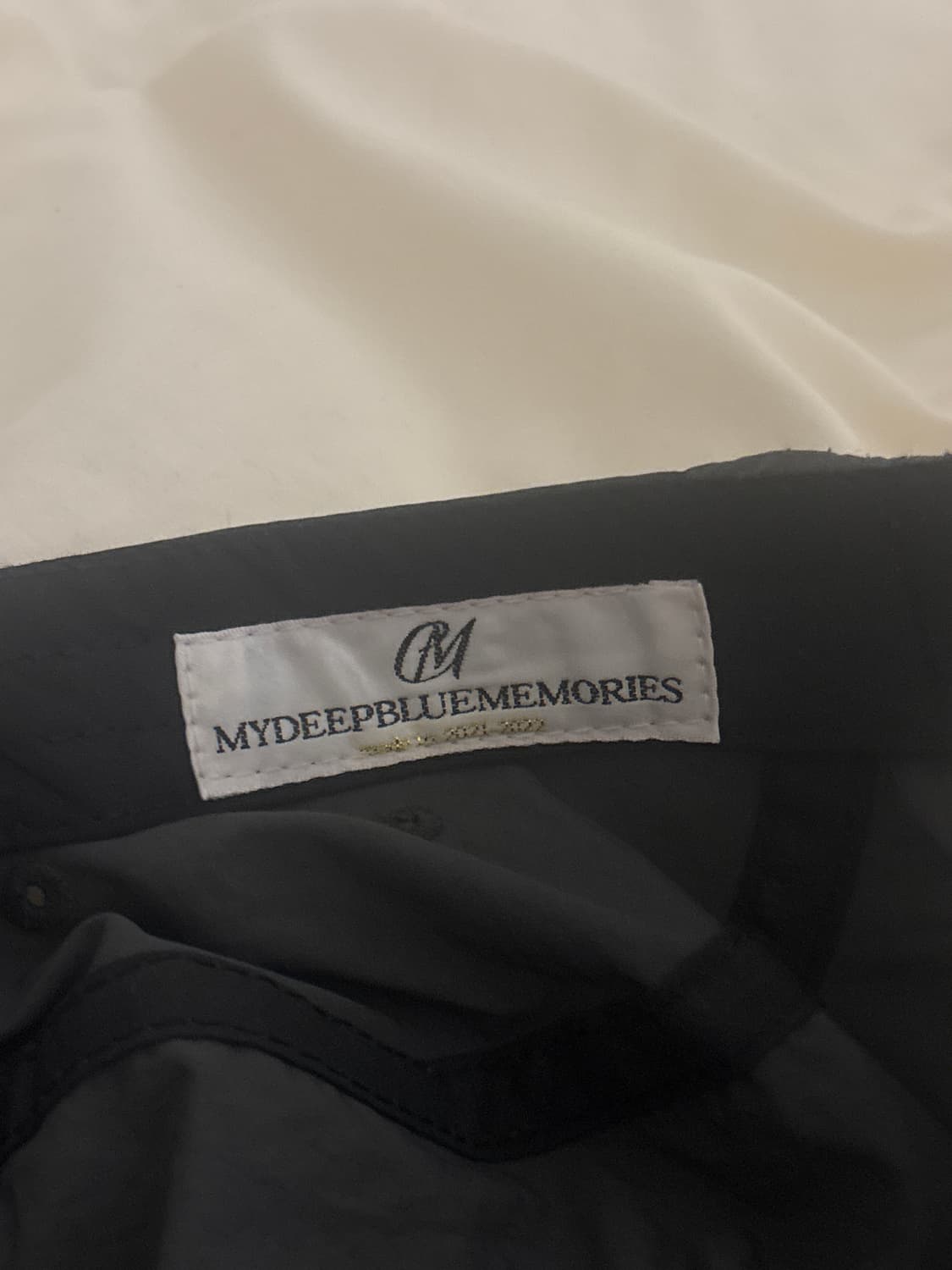 MYDEEPBLUEMEMORIES 캡모자 회색 상품이미지3