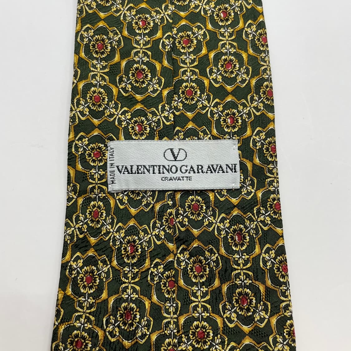 381) (VALENTINO) 발렌티노 패턴 넥타이 상품이미지5