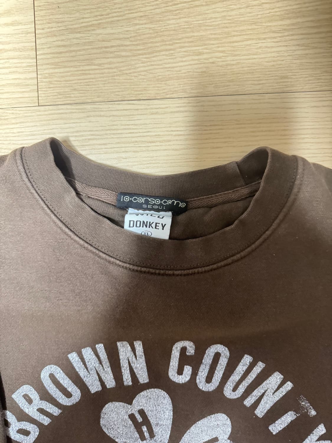 와일드동키 맨투맨 상품이미지4