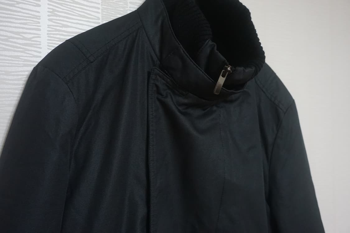 (100) 우영미 솔리드옴므 하이넥 자켓 상품이미지1