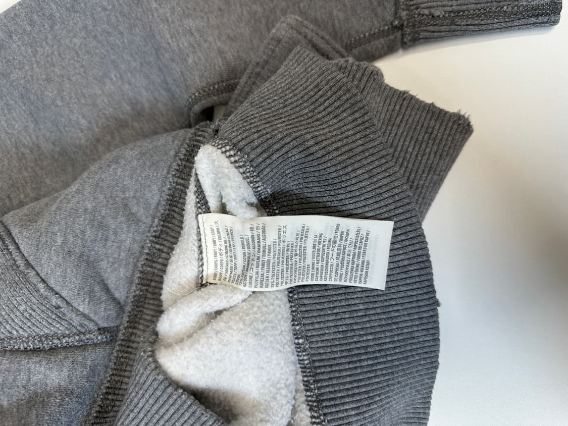 아베크롬비 스펠로고 후드 버튼 자켓 (라이트그레이) 상품이미지4