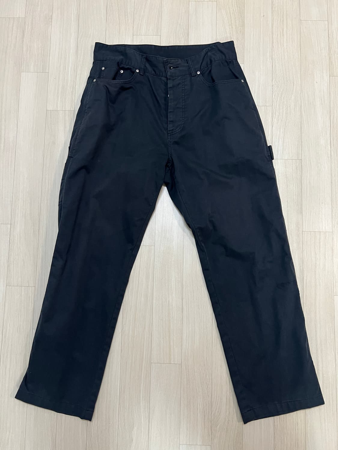 워드로브41 wardrobe41 페인터팬츠 블랙 L 상품이미지1