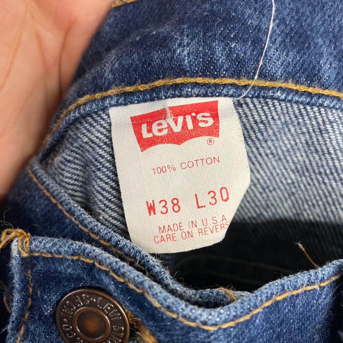 90s 리바이스517 부츠컷 데님팬츠 USA 상품이미지8