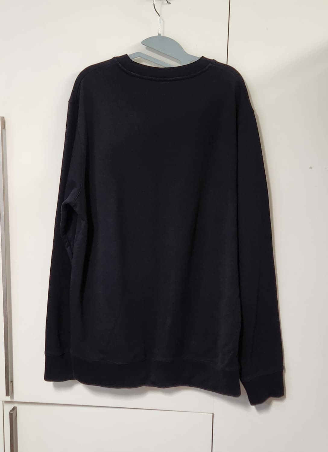 메종키츠네 폭스 패치 블랙 맨투맨 XL 상품이미지2