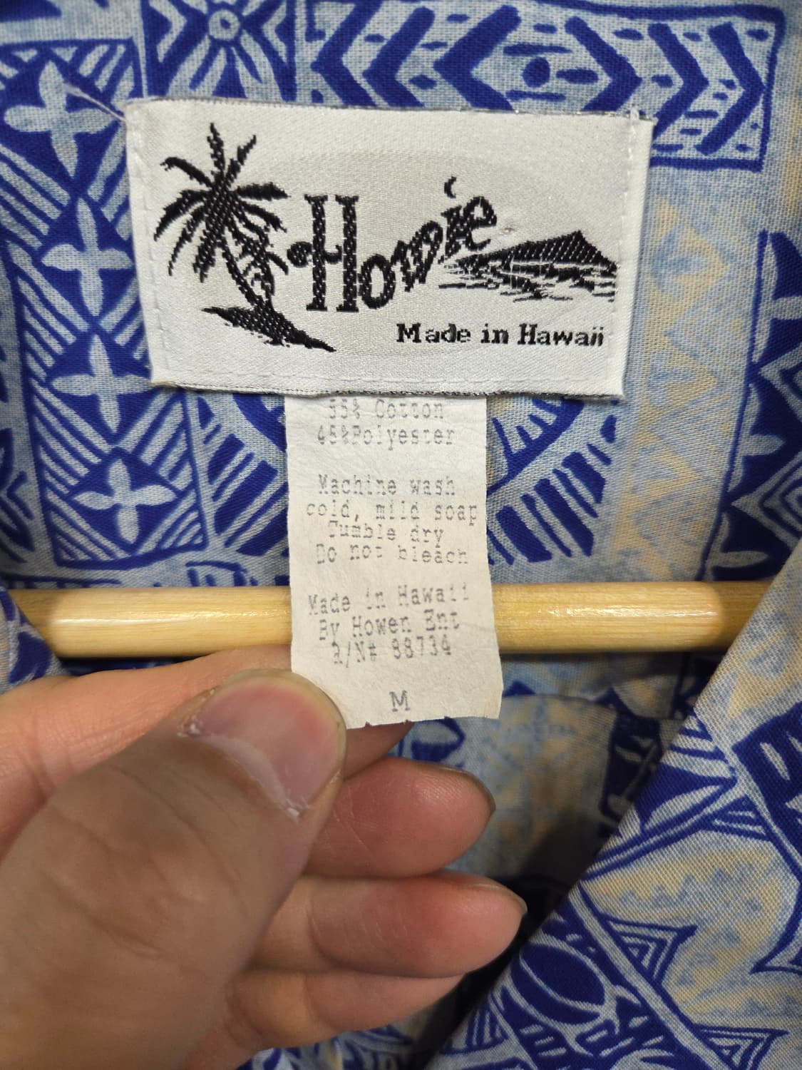 Howie 빈티지 하와이안 셔츠반팔 M 상품이미지3