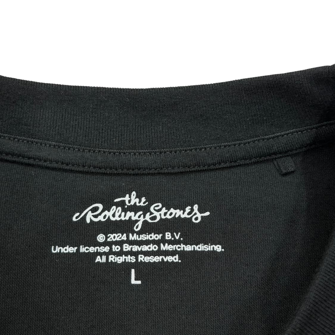 롤링스톤스 프린팅 반팔티 블랙 L 상품이미지3