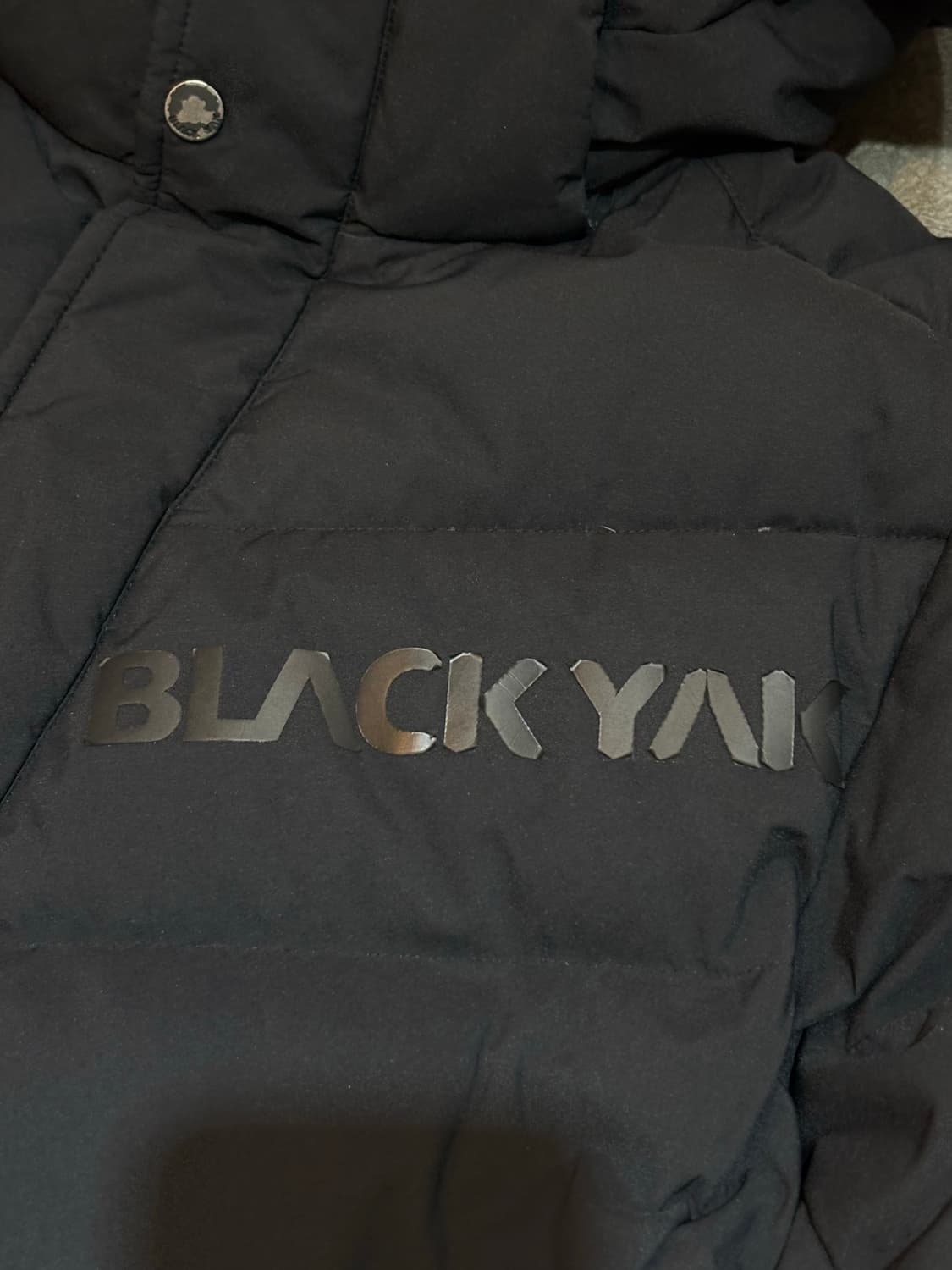 블랙야크 블랙 롱패딩 95사이즈 상품이미지4