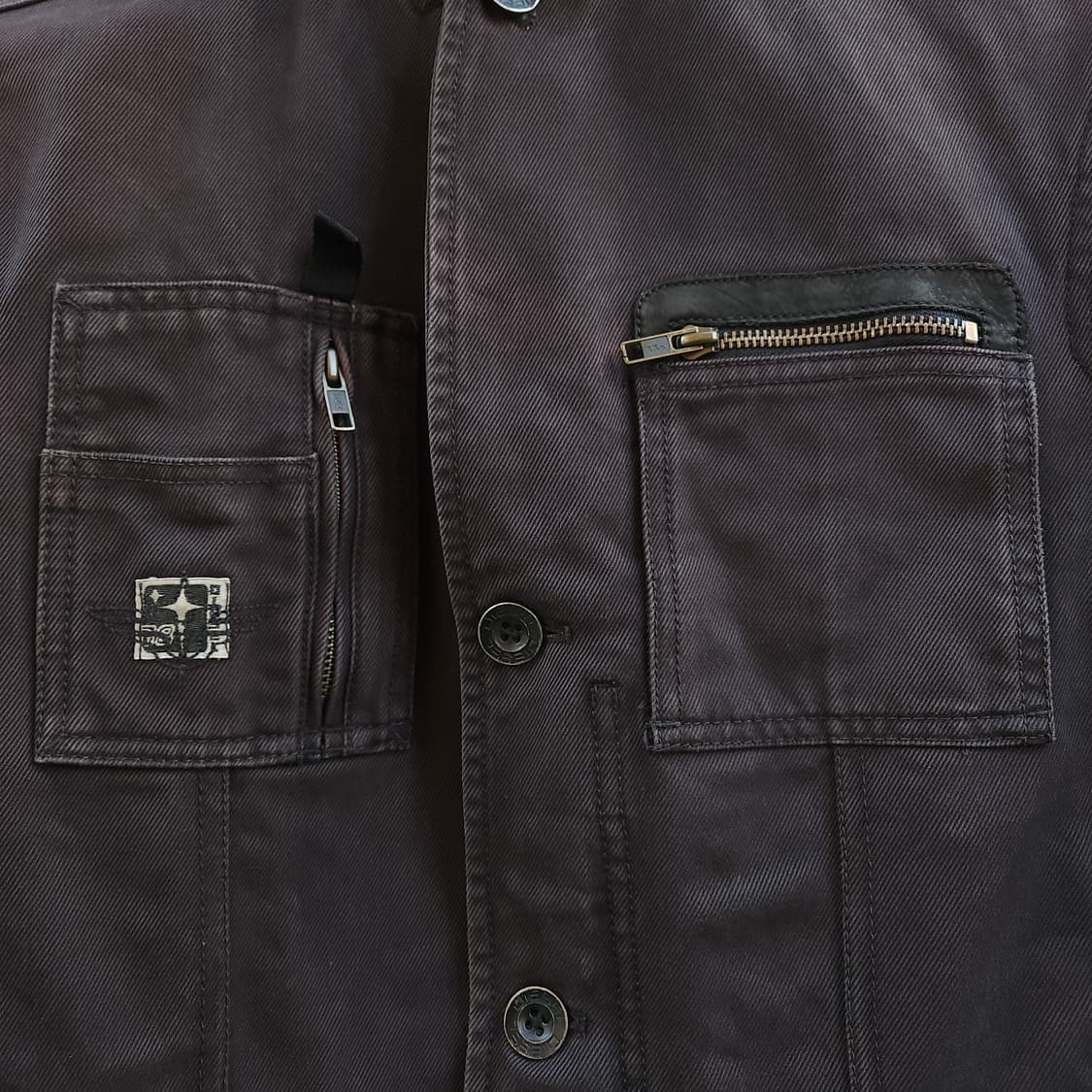 [M] DIESEL VINTAGE 데님 블레이저 남녀 자켓 상품이미지3