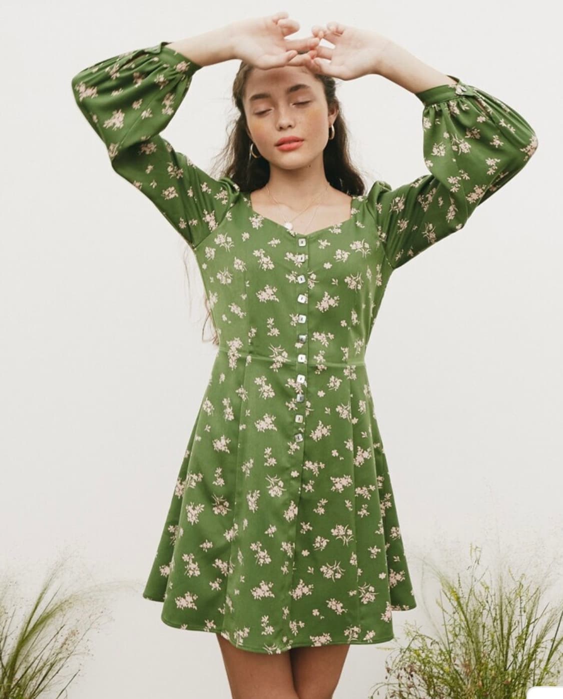 vem.ver 벰버 스퀘어넥 미니 원피스 상품이미지2