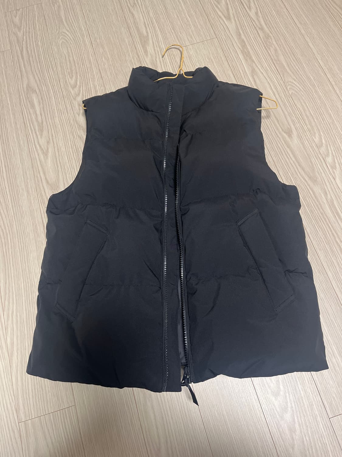 폴햄 조끼패딩 블랙 150 상품이미지1