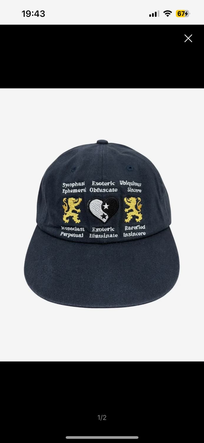 패슬 워시드 캡 상품이미지1