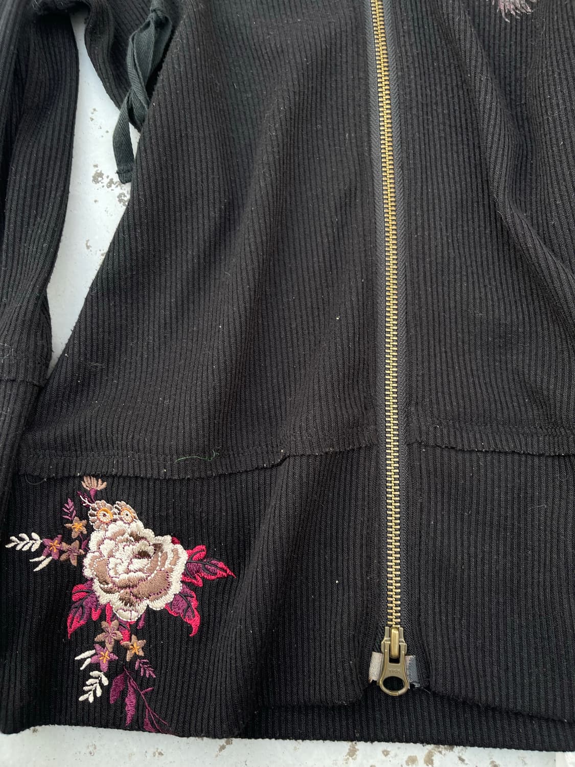 Ozzon ozzcroce 오즈온 니트 7부 2-way zip-up 상품이미지5