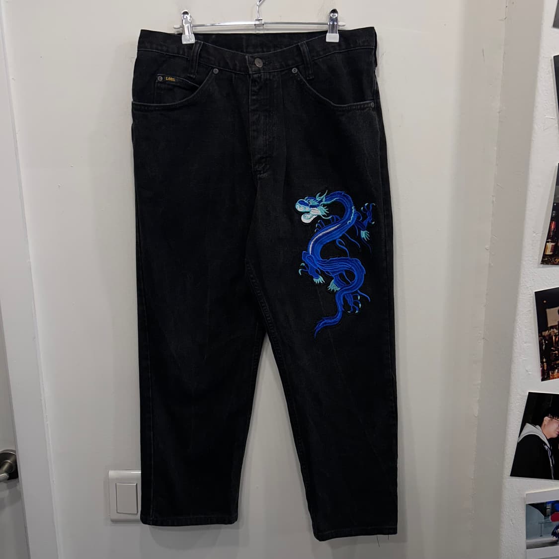 Lee 재팬스트릿 청룡 자수 레귤러핏 배기팬츠 상품이미지2