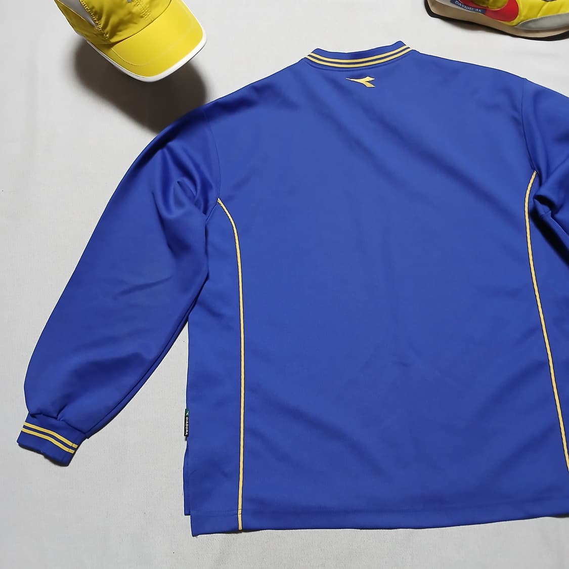 diadora 디아도라 오버핏 져지 브이넥 맨투맨 상품이미지4