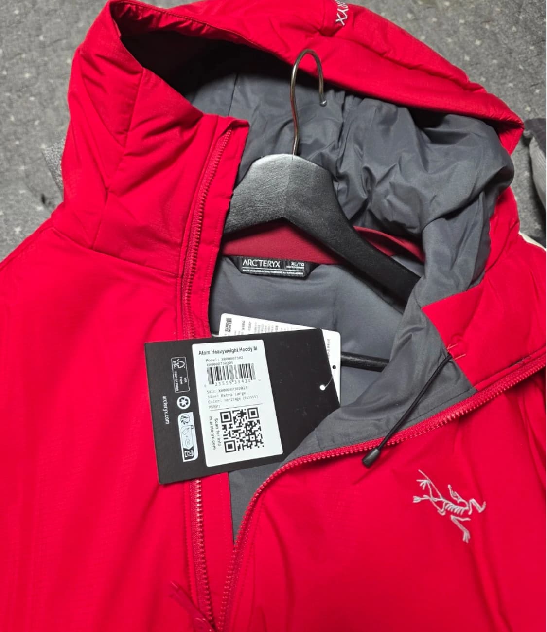 아크테릭스 아톰 헤비웨이트 XL 사이즈 상품이미지2