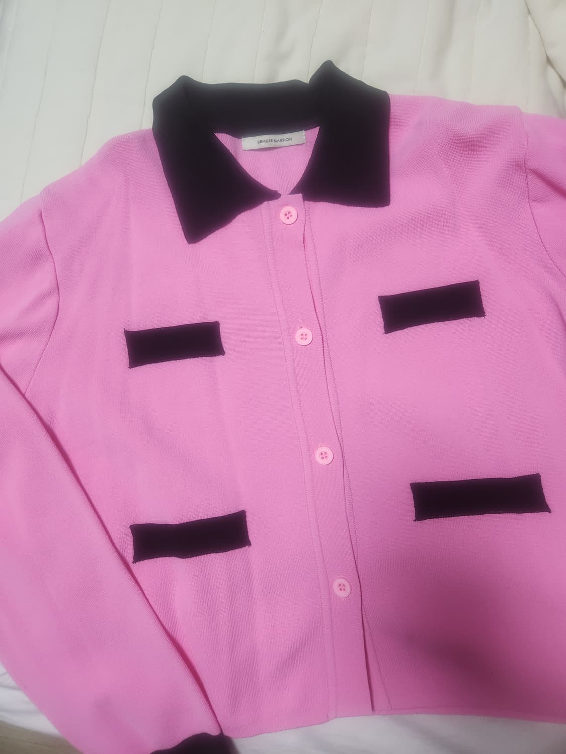 비뮤즈맨션 가디건 상품이미지2