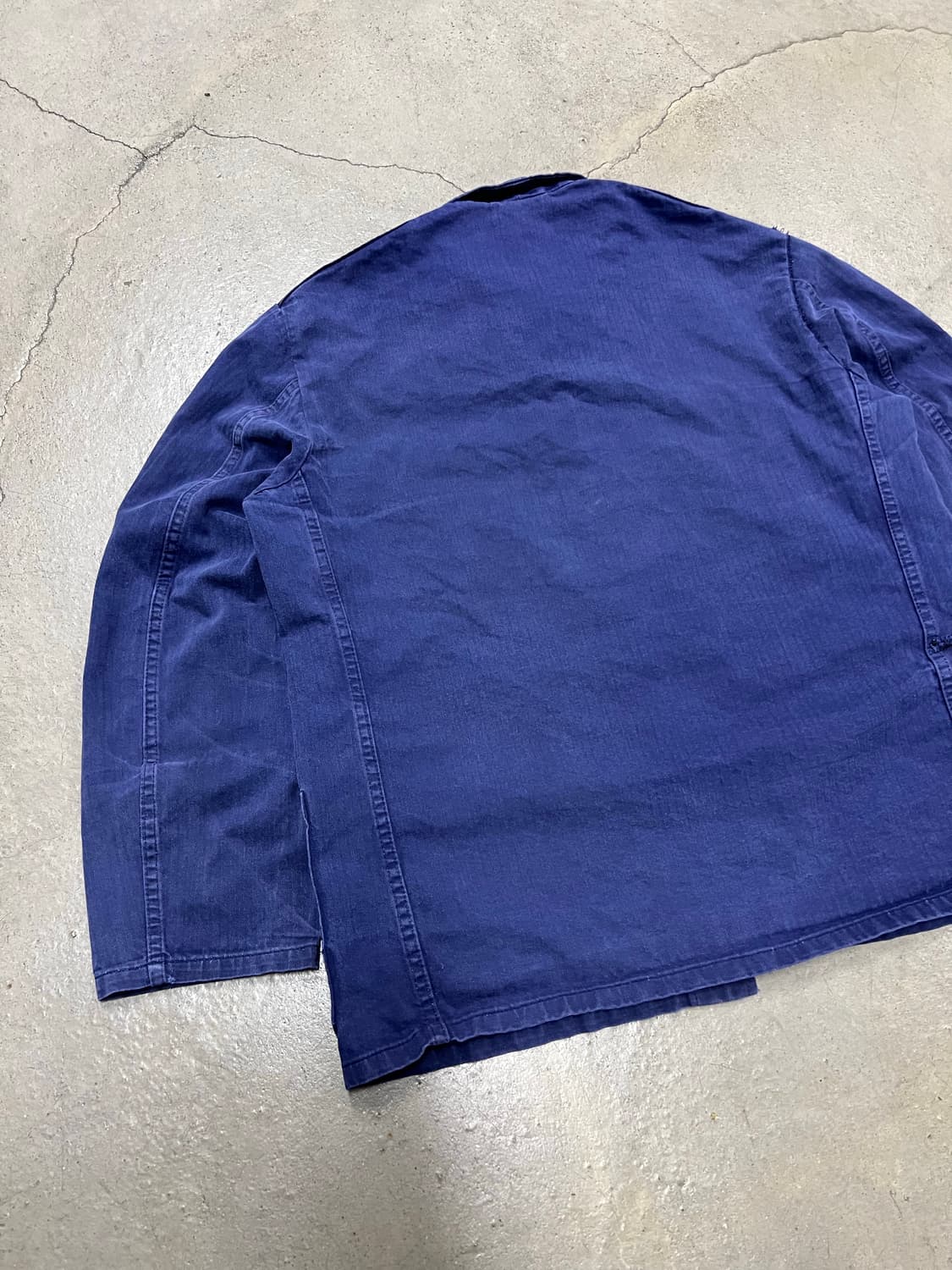 VINTAGE WASHING HBT 헤링본트윌코튼 프렌치워크자켓 상품이미지9