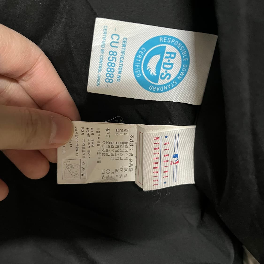 MLB 실버 롱패딩 상품이미지8