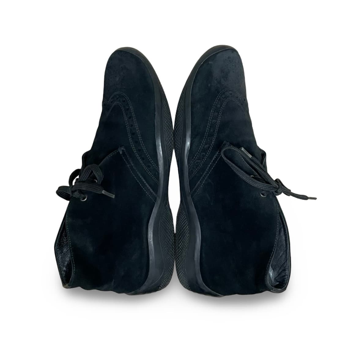 프라다 스웨이드 윙팁 부츠 상품이미지4