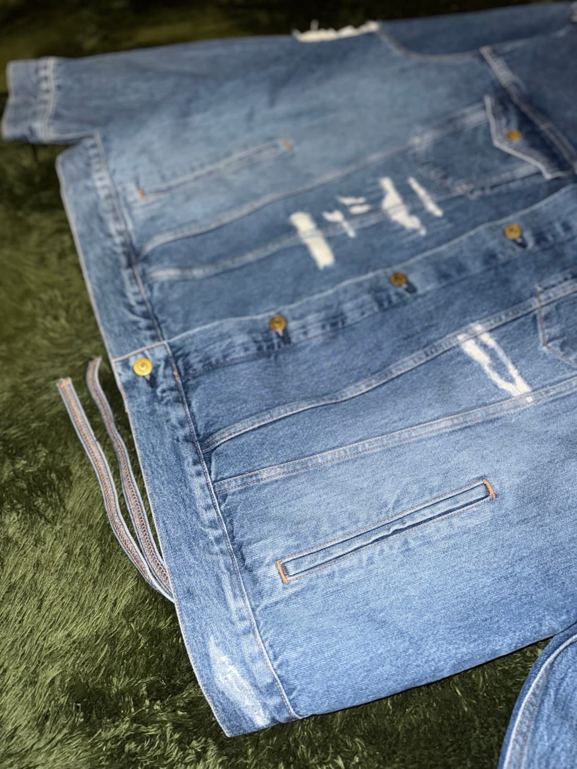 [XXL] KITH 키스 X 리바이스 18FW 콜라보 트러커 자켓 상품이미지7