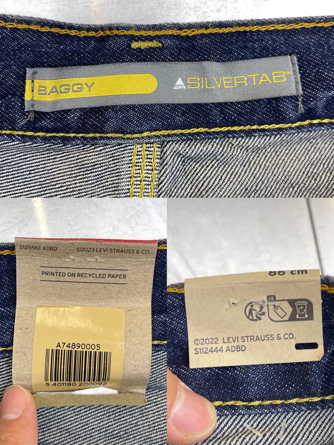 리바이스 실버탭 배기 팬츠 상품이미지8