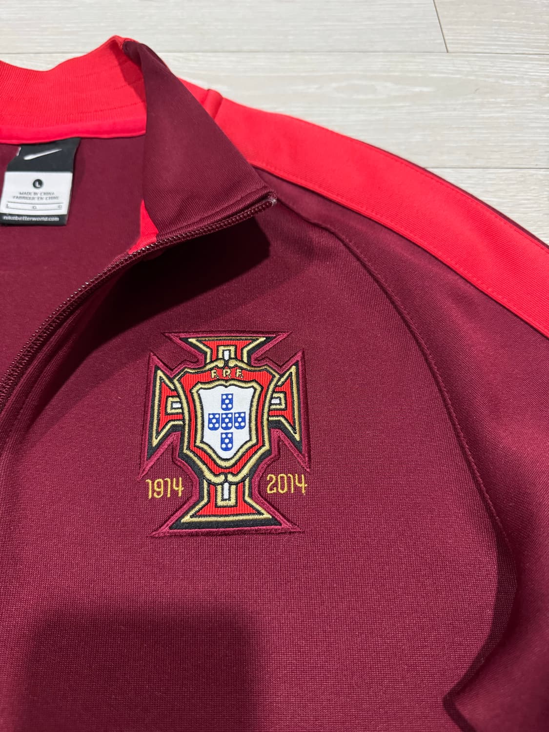 나이키 14-15 포르투갈 100주년 트랙탑 져지 L 상품이미지3