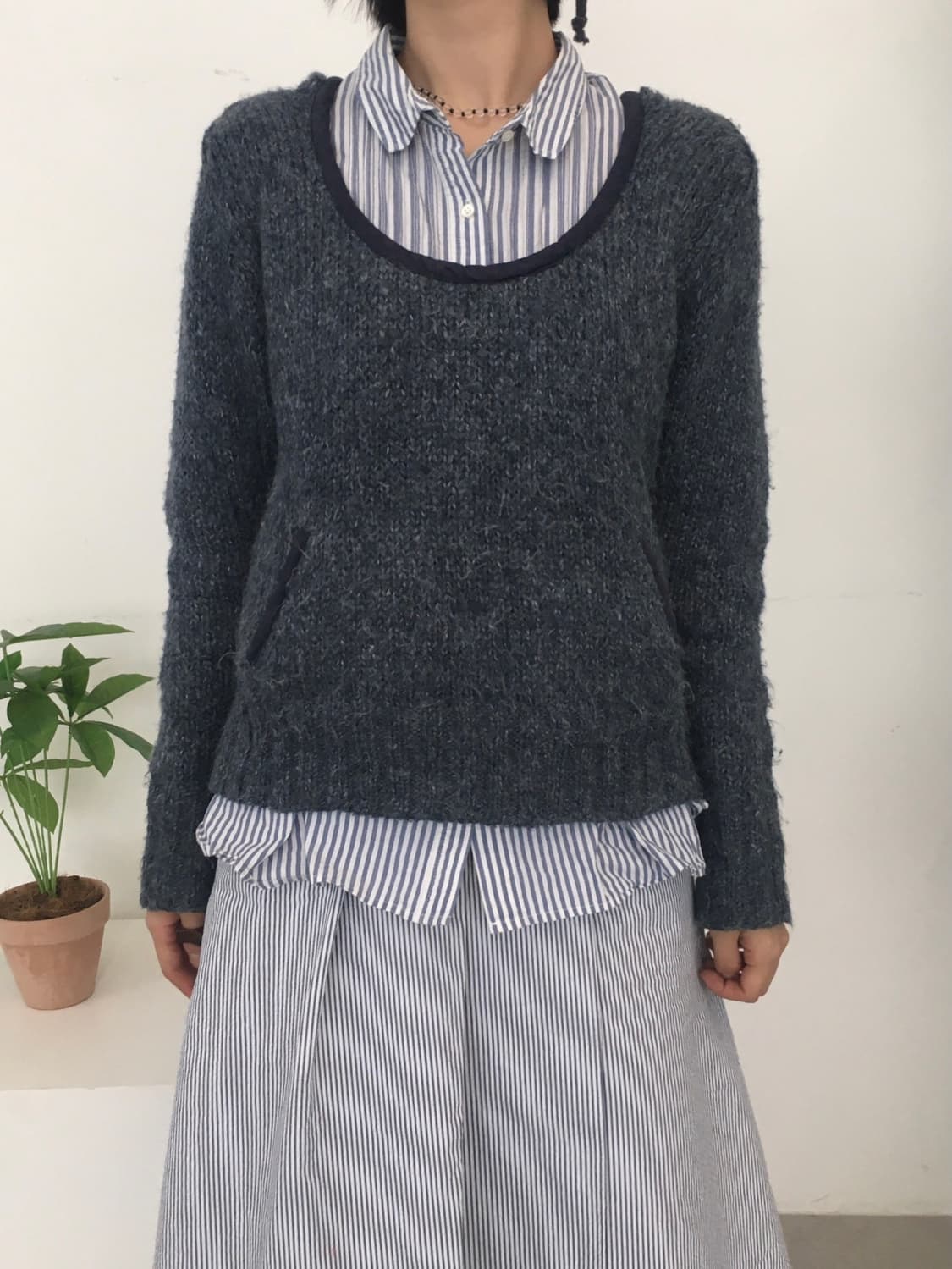 Hatual stripeee set 상품이미지5