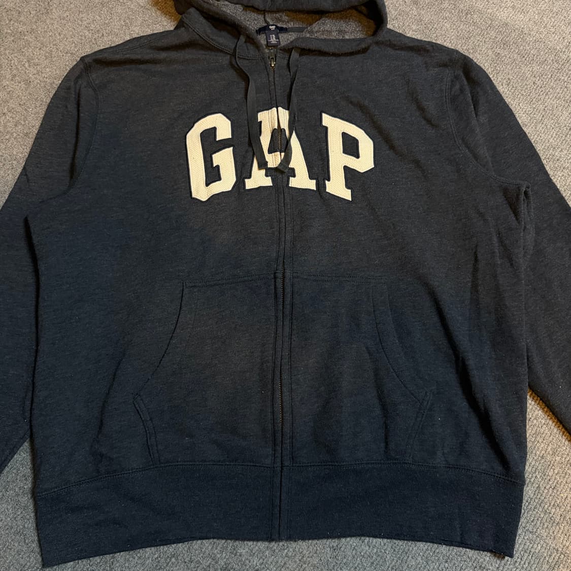 갭 네이비 후드집업 xl 상품이미지2