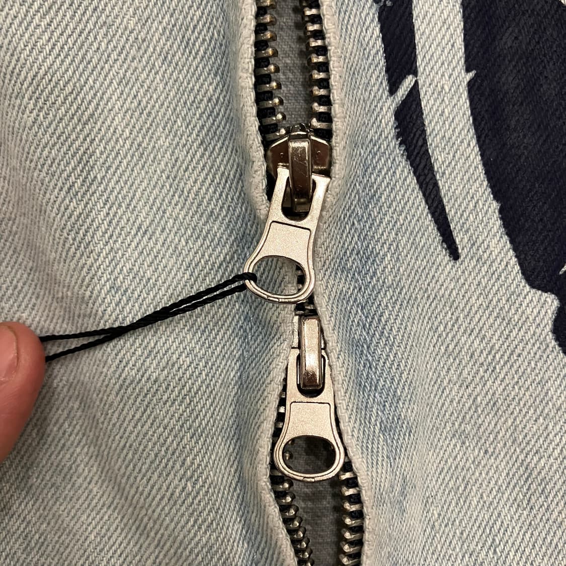 34 노매뉴얼 투웨이 데님 청자켓 상품이미지8