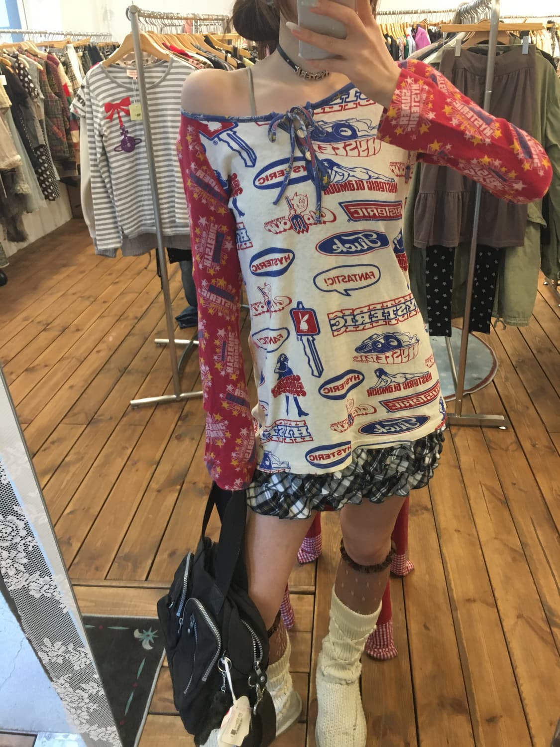 히스테릭글래머 히스걸 아카이브 나그랑 티 상품이미지1