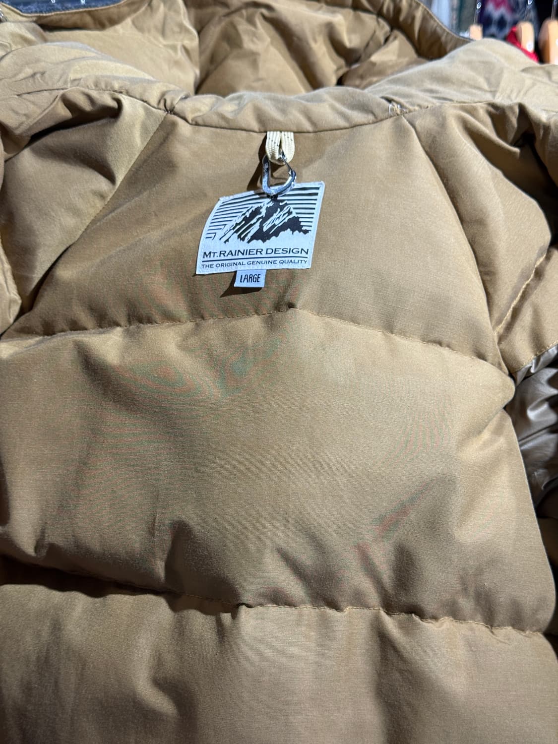 마운트 레이니어 디자인 트위드 다운 패딩 mt rainier design 상품이미지7