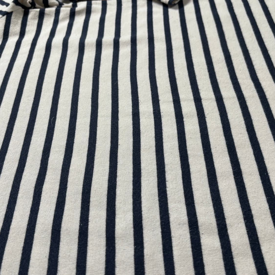 세인트제임스 X 라벤헴 엘보우 패치 스트라이프 티셔츠 상품이미지2