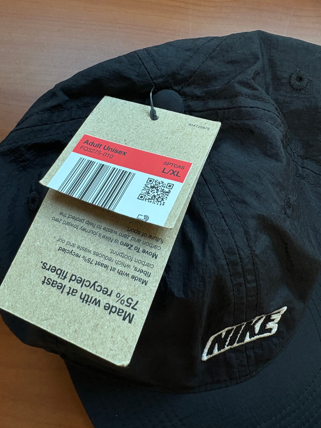 나이키 캡 모자 블랙 새상품 L/XL 상품이미지4