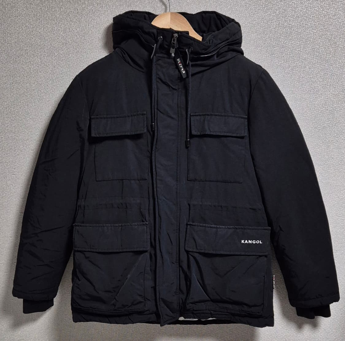 M (66) 캉골 블랙 덕다운 오리털 패딩  상품이미지1