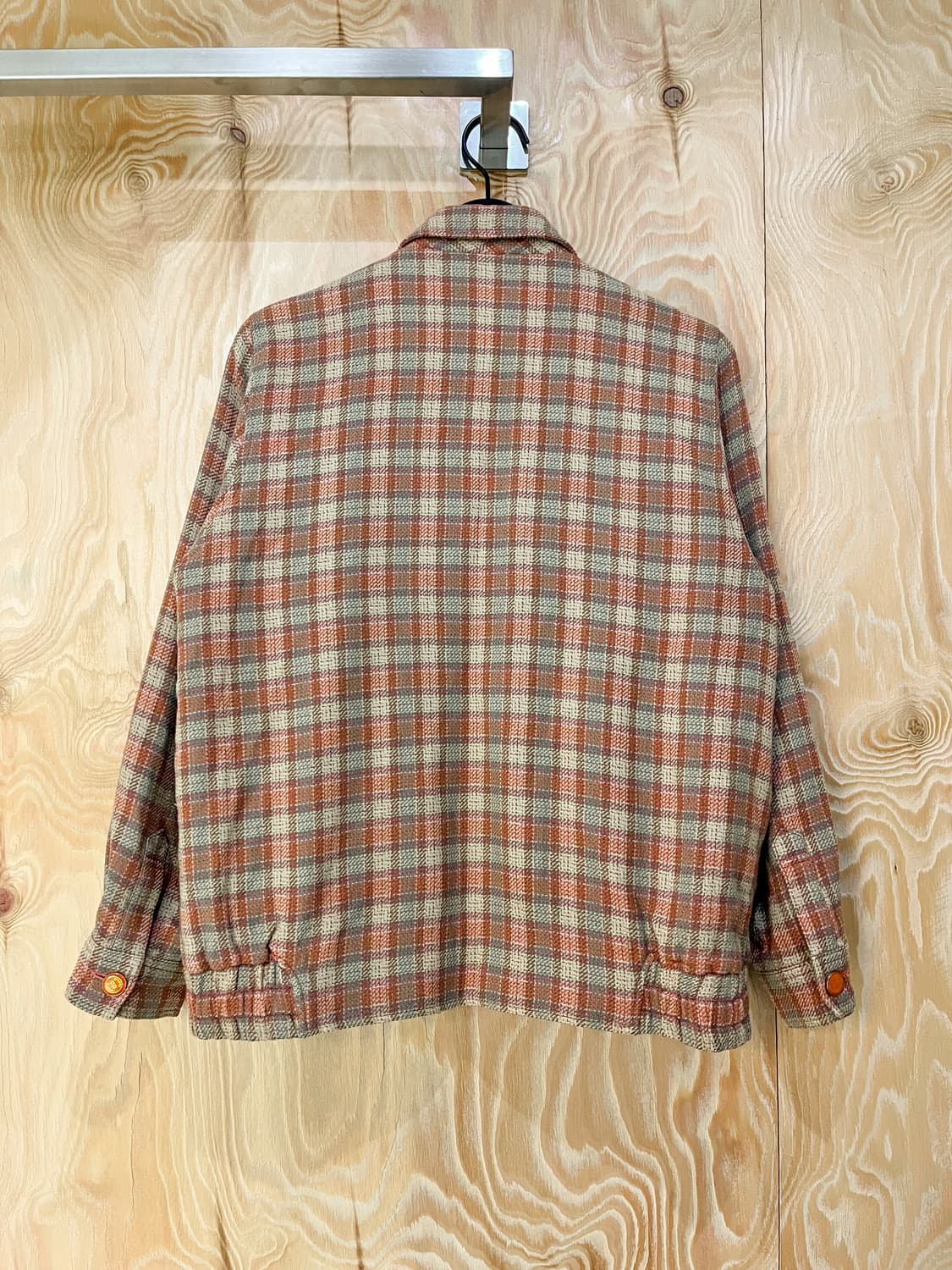 크리스챤디올 90s CD 체크 울 자켓 상품이미지4