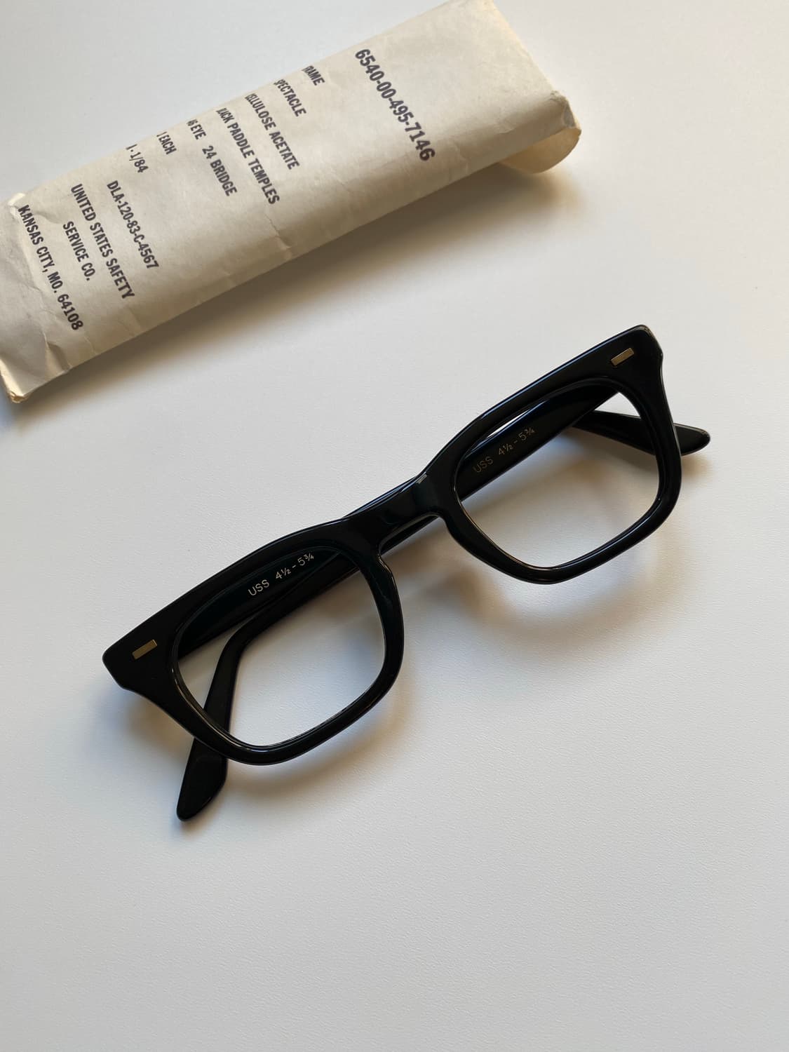 (데드스탁) USS usgi 2세대 빈티지 안경 미군 상품이미지3