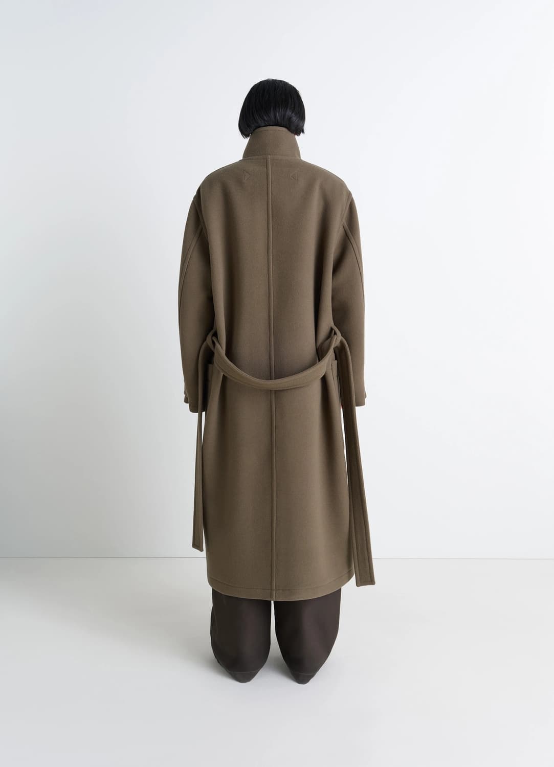 [S,M,L]르메르 25fw 랩 코트/다크 스쿼럴 상품이미지5