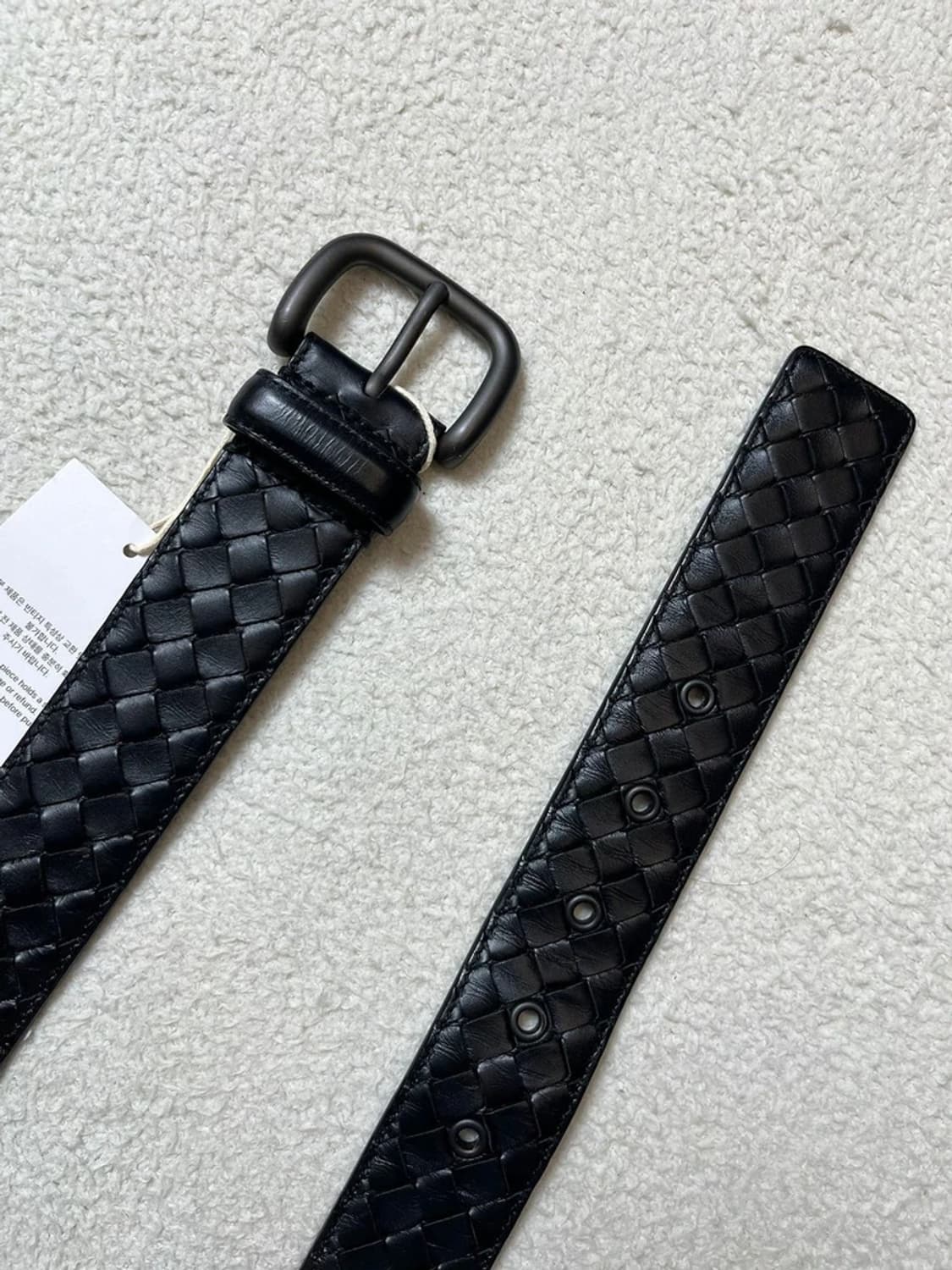 보테가베네타 23FW 인트레치아토 소가죽 벨트 A1778 상품이미지4