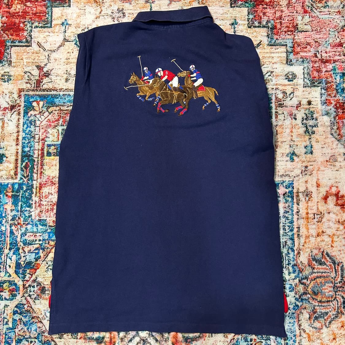 [L] 폴로 랄프로렌 빅포니 백로고 카라 반팔 상품이미지2