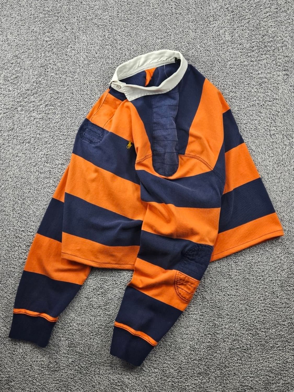 폴로랄프로렌 스트라이프 럭비 티셔츠 크롭커스텀 ( 2XL )/ 11842 상품이미지3