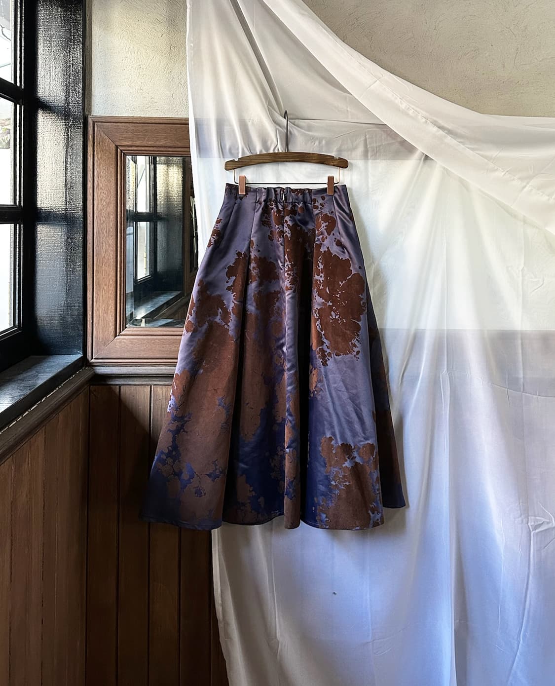 FRAY I.D printing flare skirt 상품이미지6