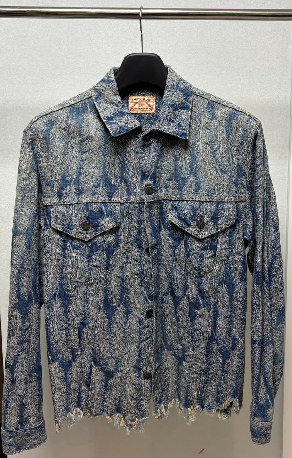 캐피탈 페더 데님 라이트 인디고 4 XL 상품이미지2