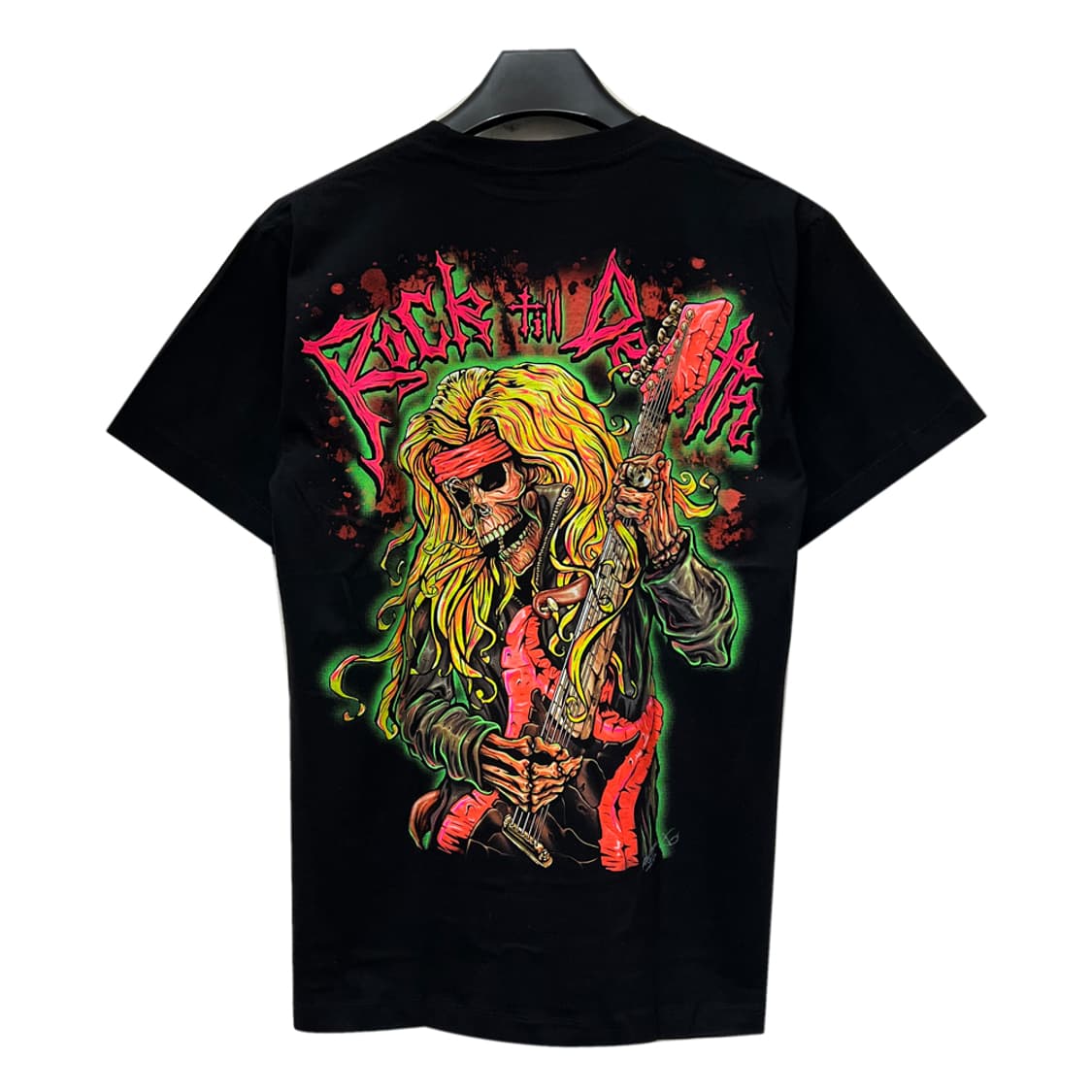 Rock Chang 락창 락 틸 데스 락밴드 반팔티 M 상품이미지2