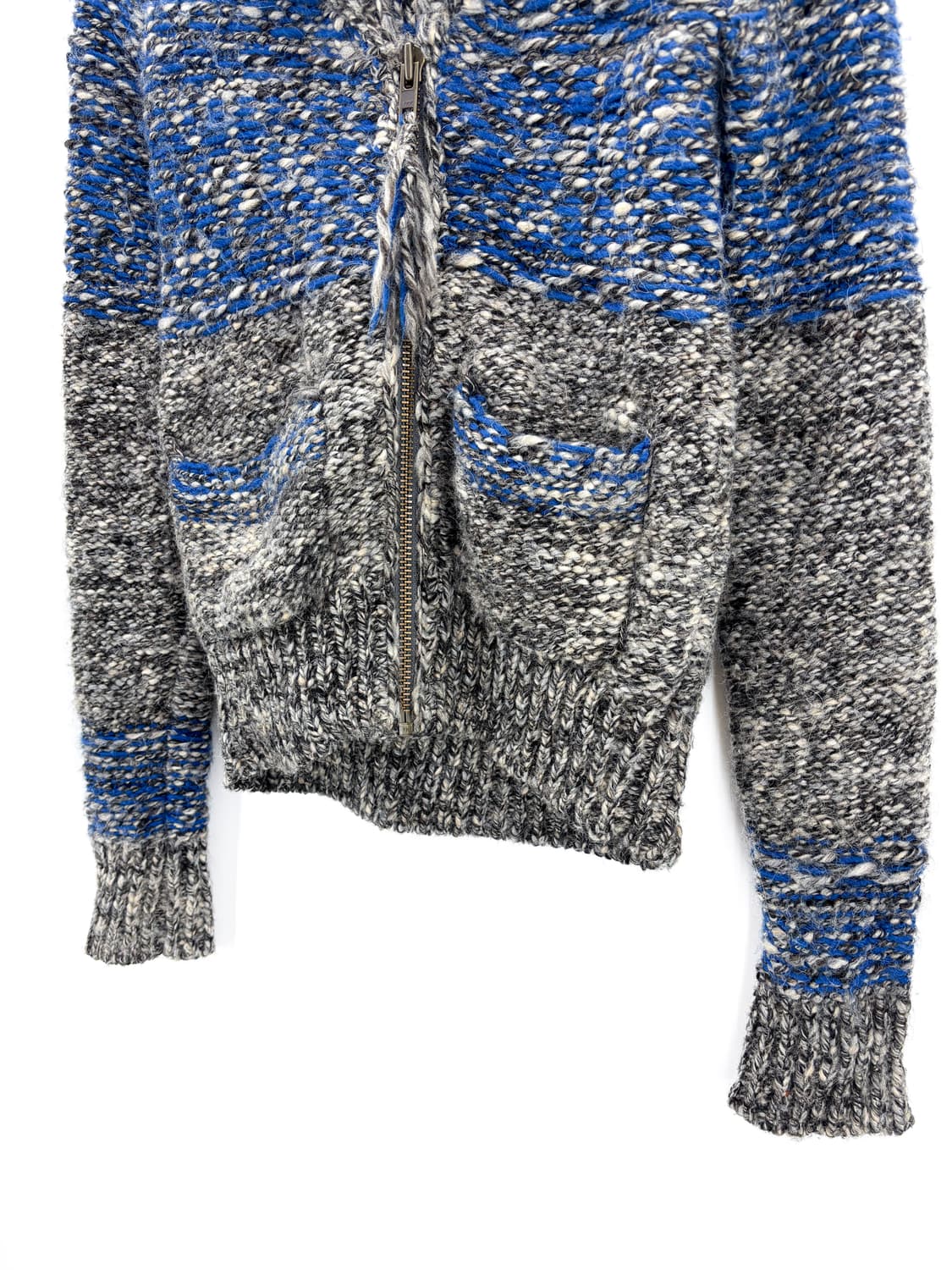 빈티지 울&알파카 스웨터 집업 상품이미지6