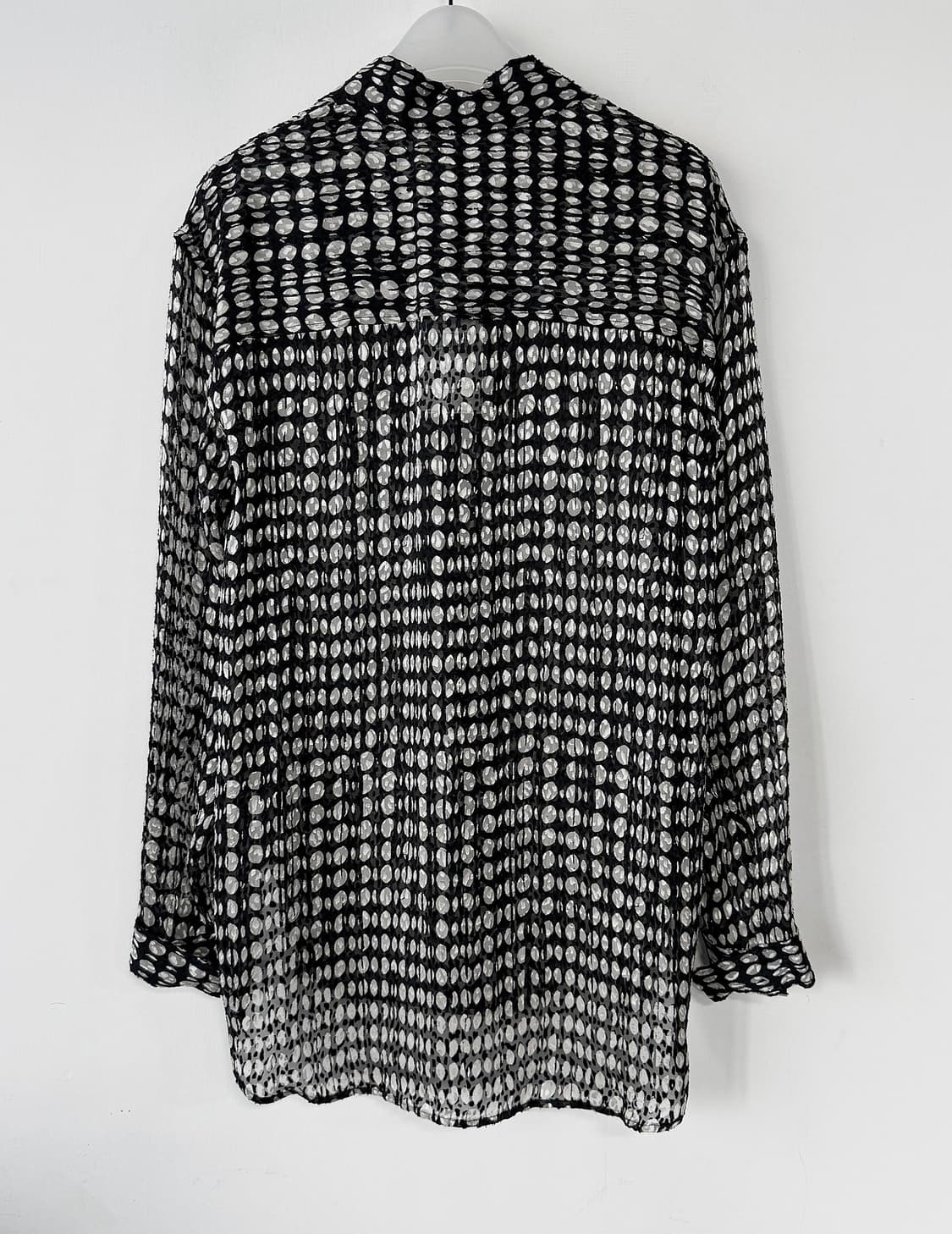 띠어리 시어 도트 블라우스 [새상품] 상품이미지7