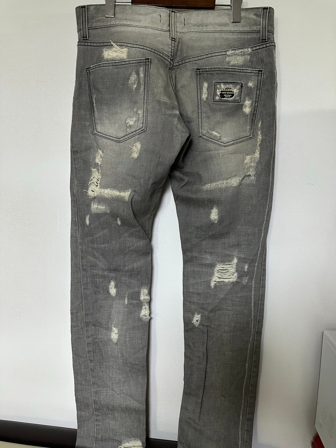 돌체앤가바나 데미지 청바지 상품이미지2